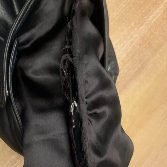 Wilson Black genuine, leather women’s pants - Picture 13 of 16